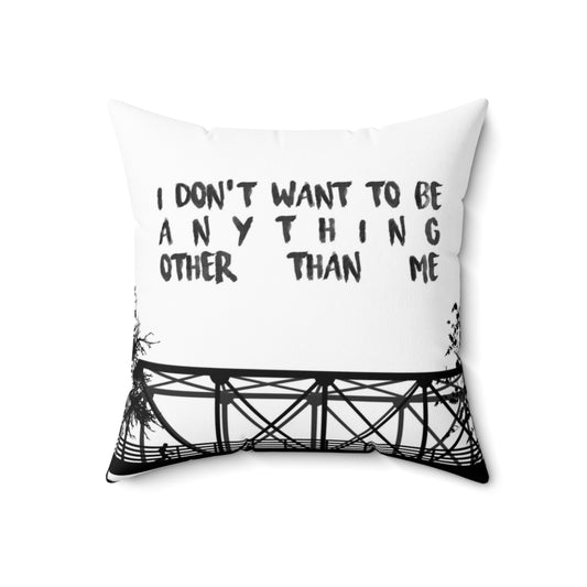 "I Don't Want to Be" inspired One Tree Hill fan art pillow