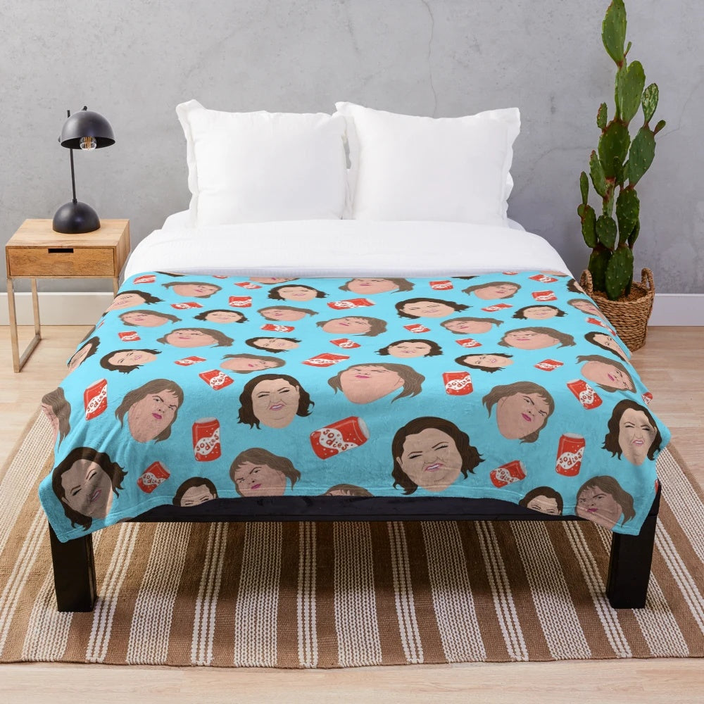 1000 lb Sisters Inspired Plush Blanket Featuring Tammy and Amy Slaton