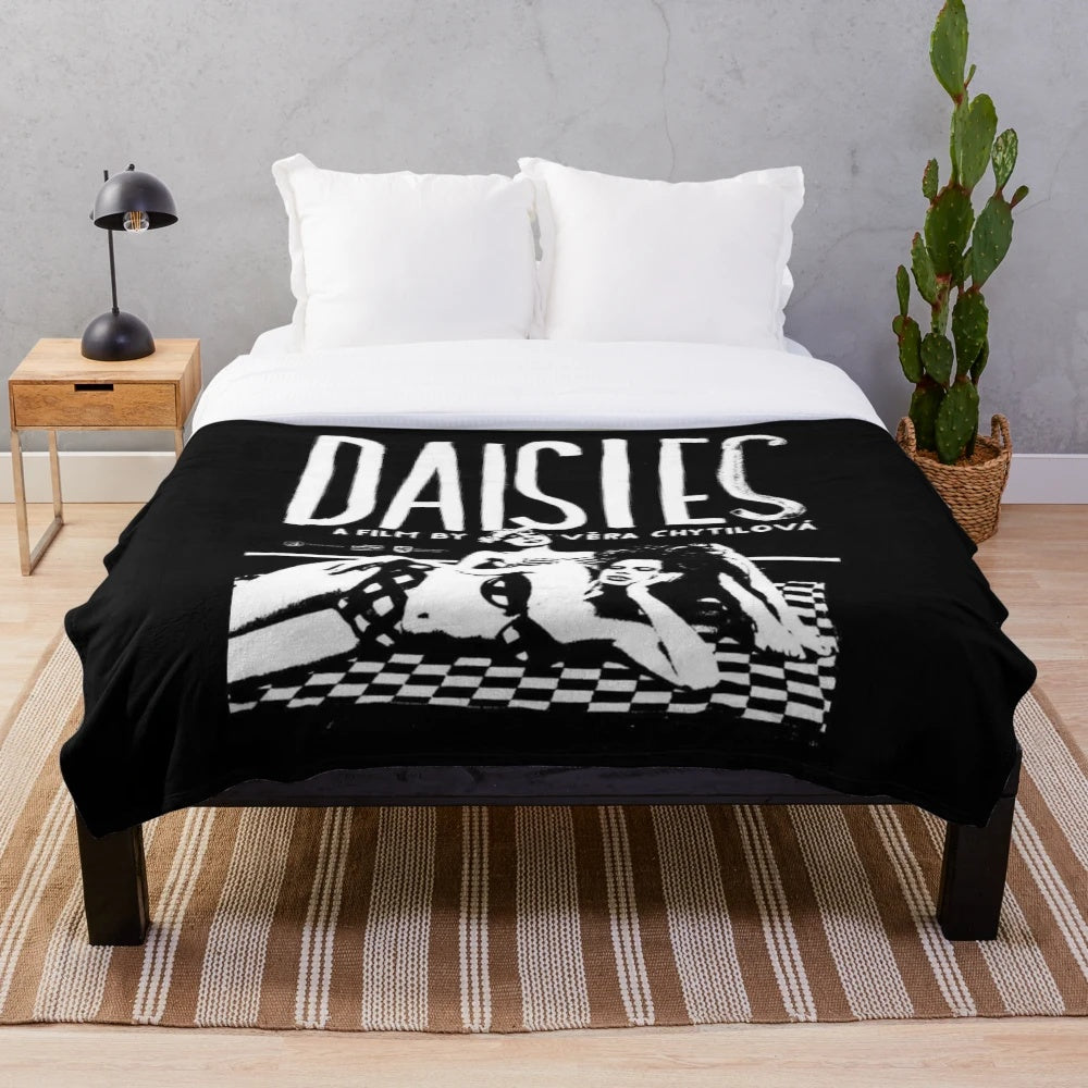 Daisies (1966) Inspired Plush Blanket