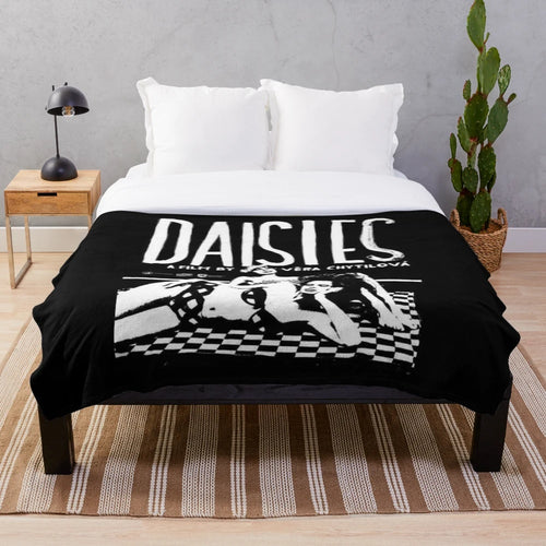 Daisies (1966) Inspired Plush Blanket