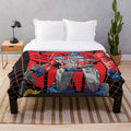 Transformers 1984 Autobots themed plush blanket
