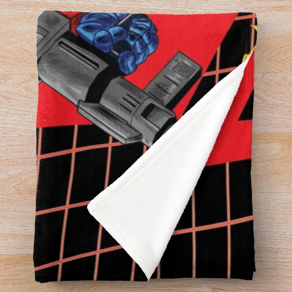 Transformers 1984 Autobots themed plush blanket
