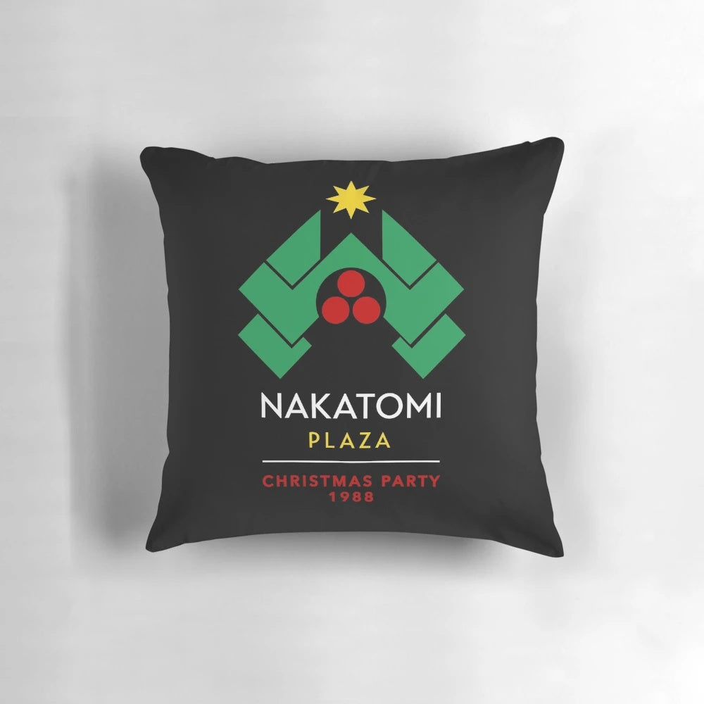 Nakatomi Plaza Christmas Party 1988 Die Hard Inspired Pillow