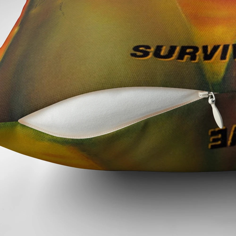 Nuclear Assault 'Survive' 1988 thrash metal album cover pillow