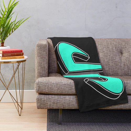 Cozy plush blanket featuring the useless madala design, inspired by Dude Perfect