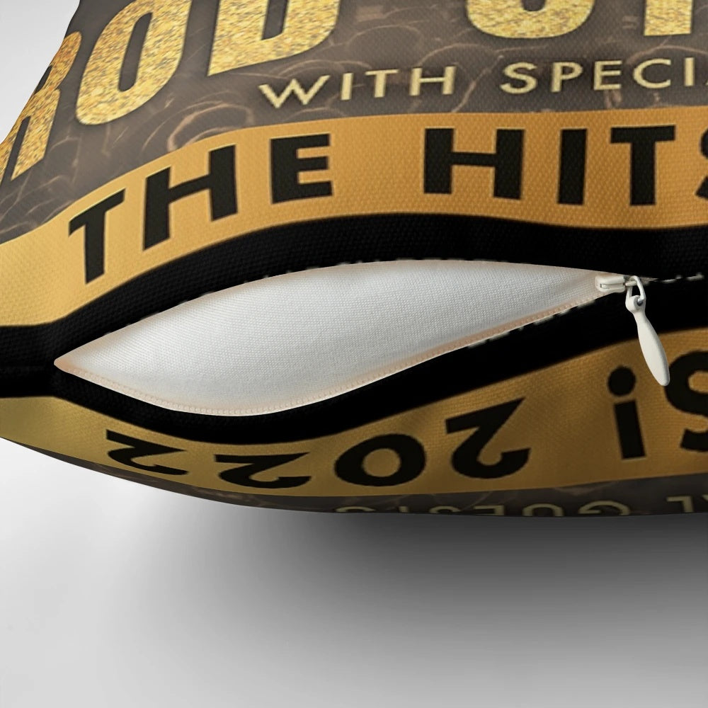 Rod Stewart Tour 2022 Commemorative Pillow