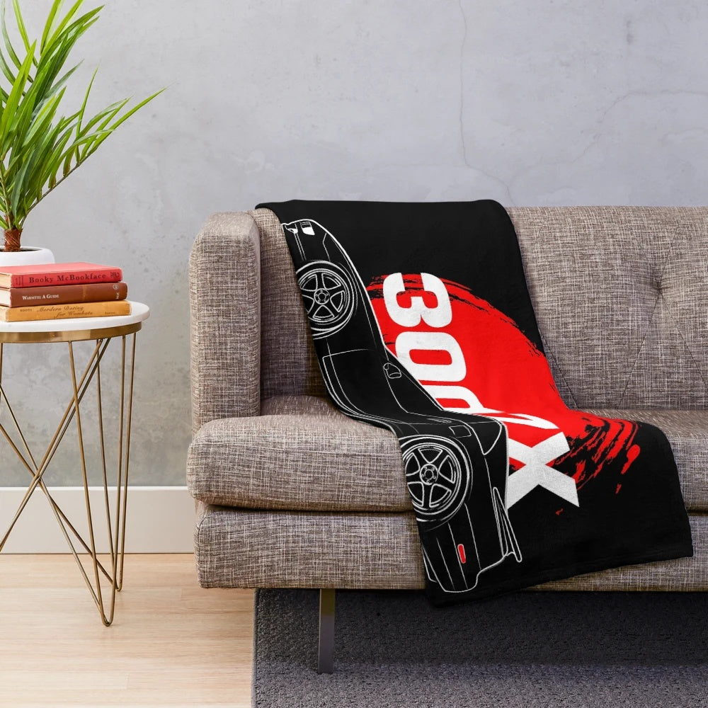 300ZX Plush Blanket with JDM Design
