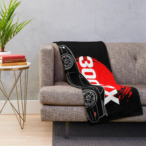 300ZX Plush Blanket with JDM Design