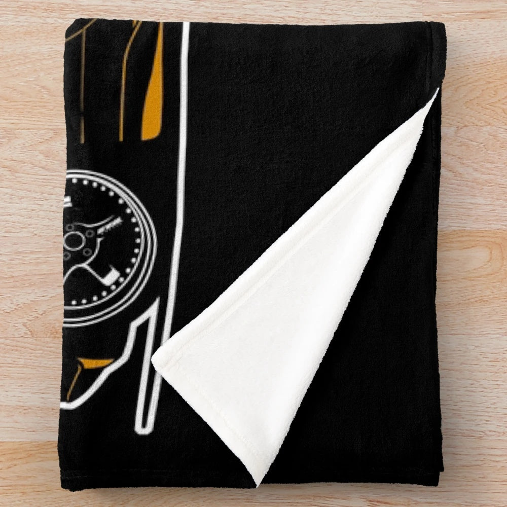 Nissan 350Z Inspired Plush Blanket