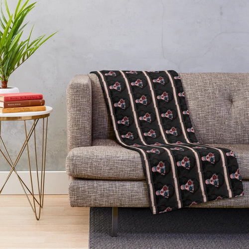 3D plush blanket with girly cinema-inspired design