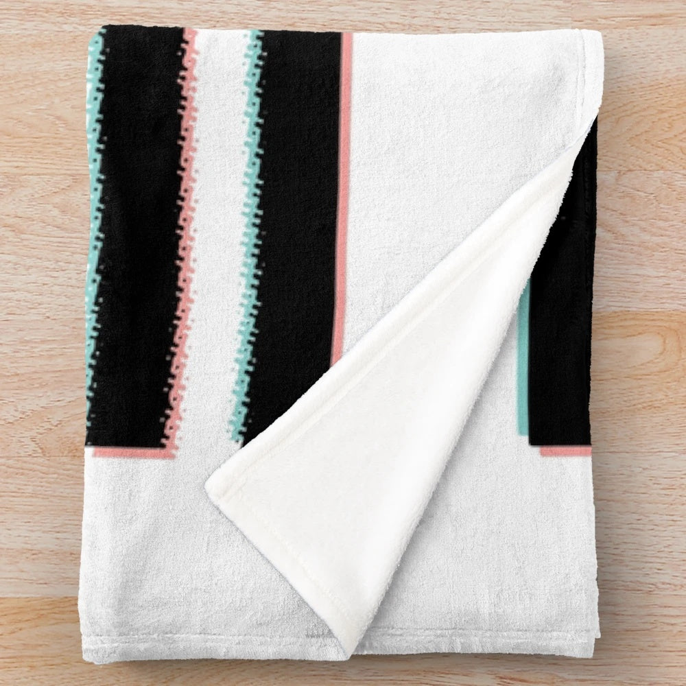 3D plush blanket featuring the logo and artwork of indie music artist Grandson