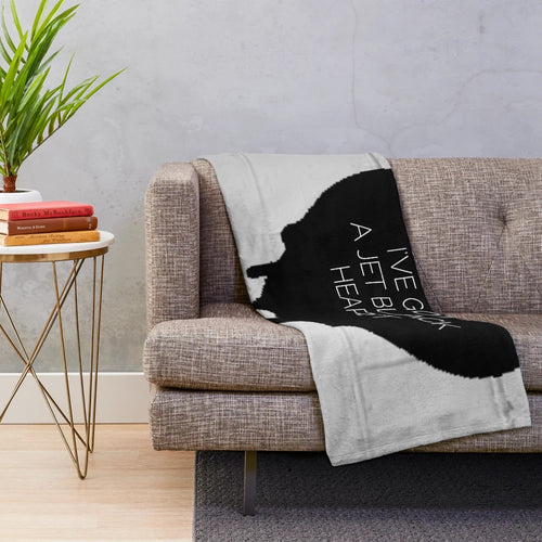 5 Seconds of Summer Jet Black Heart Plush Blanket