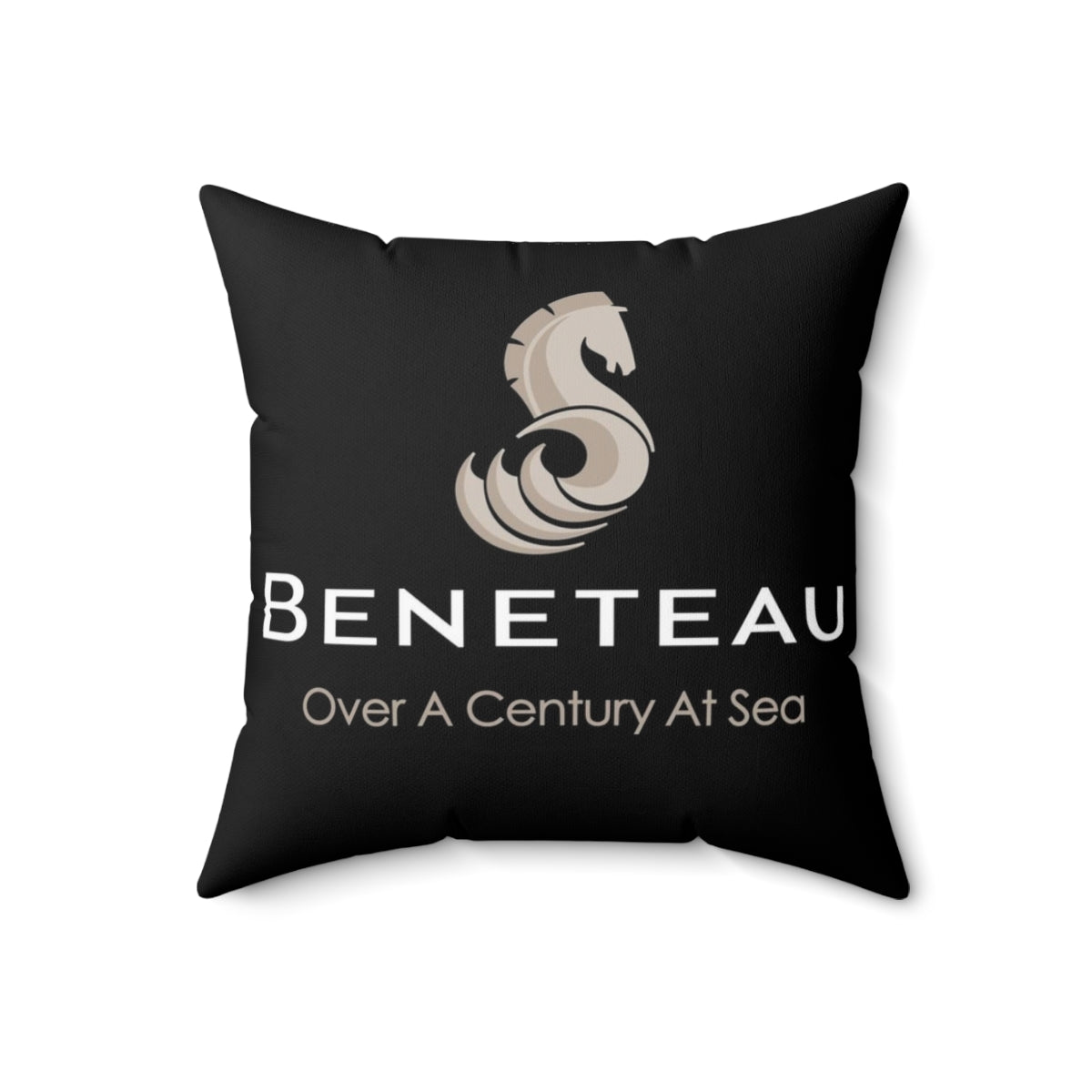 Beneteau sailboat-inspired pocket side cushion for nautical decor - Back