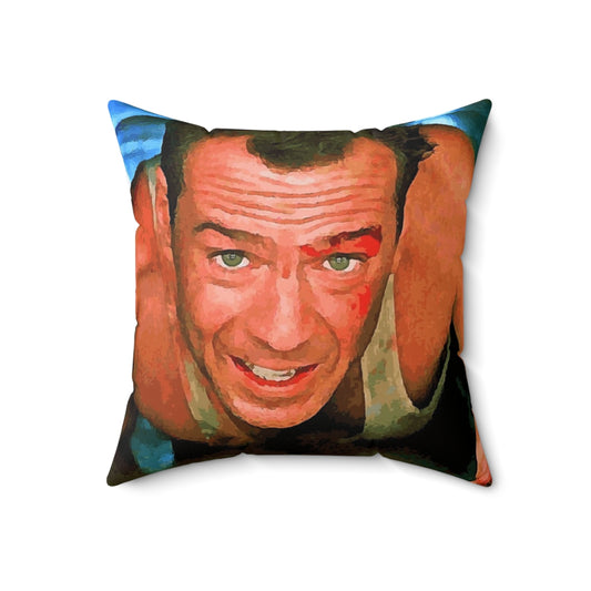 "Get Together" Pillow featuring a classic Die Hard movie quote