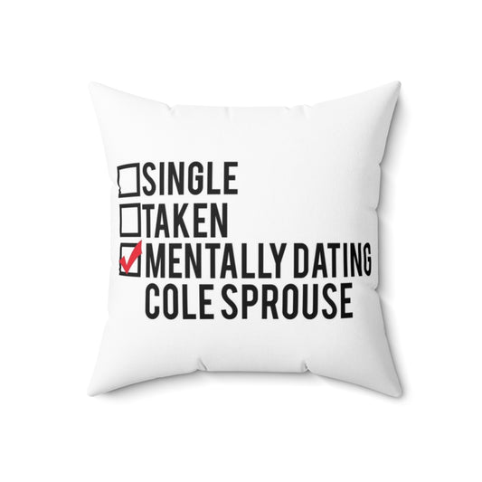 Riverdale inspired decorative pillow featuring Cole Sprouse as Jughead Jones