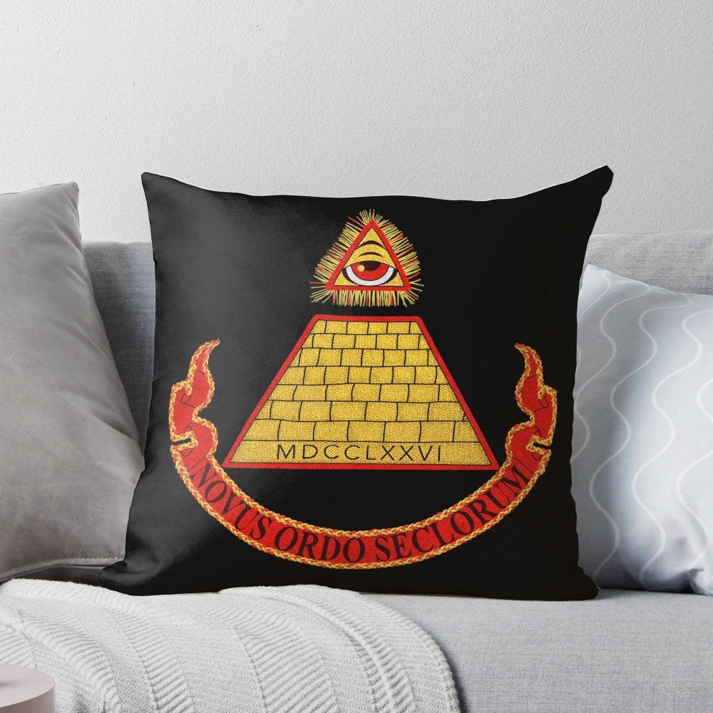 80s movie-themed decorative pillow featuring Rosanna Arquette in a retro style