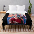 Backstreet Boys themed plush blanket