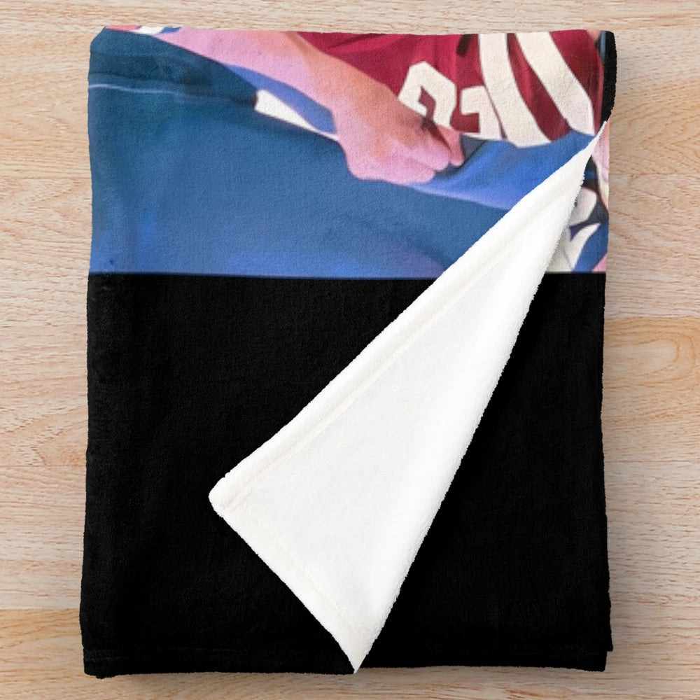 Backstreet Boys themed plush blanket