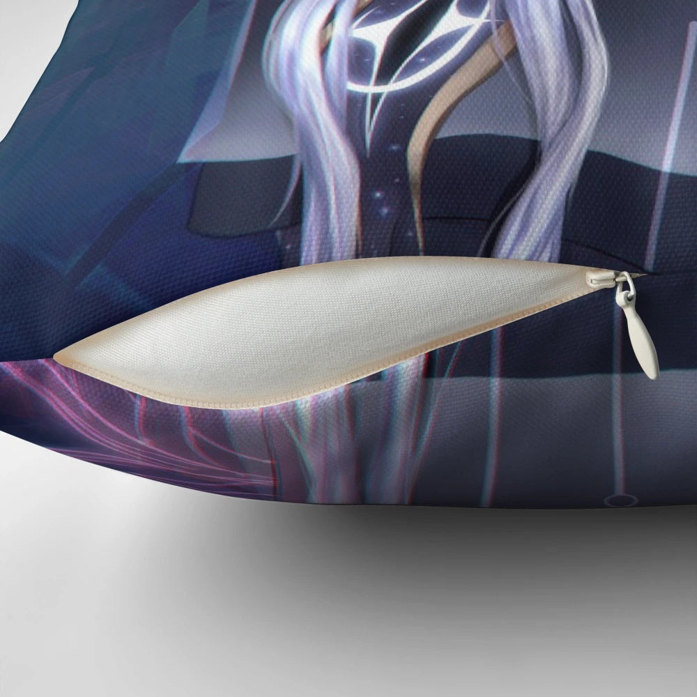 Aaravos Pillow - Plush decorative pillow featuring the character Aaravos from the fantasy series The Dragon Prince