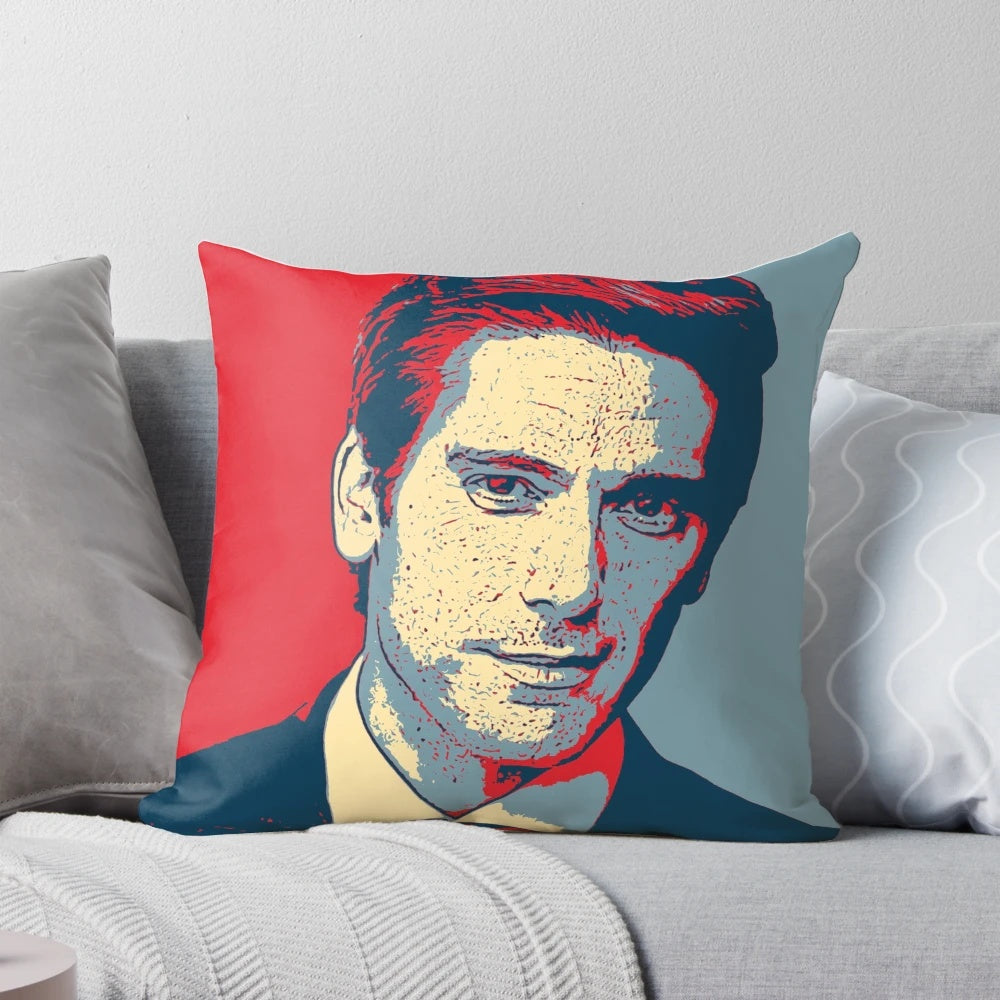 David Muir Pillow - Soft, Comfortable Pillow Featuring ABC News Anchor