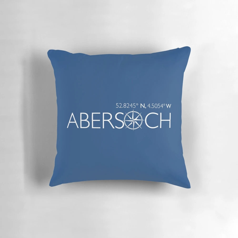 Abersoch Pillow - Coastal home accent for a seaside-inspired living space