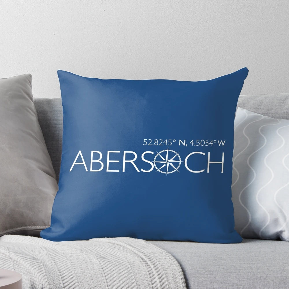 Abersoch Pillow - Coastal home accent for a seaside-inspired living space