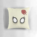 A cozy and charming pillow featuring the character Abigail from the video game Don't Starve.