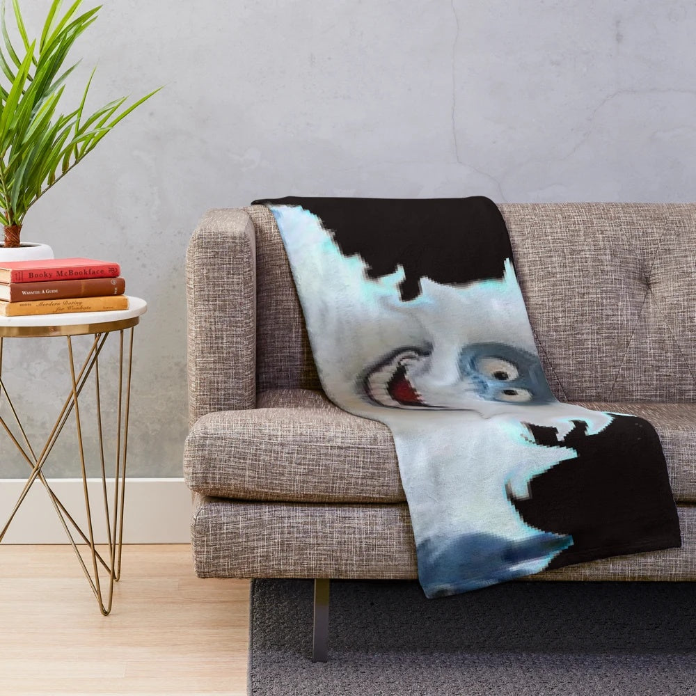 Abominable Snowman Plush Blanket