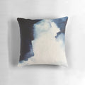 Abstract ink clouds design decorative pillow for contemporary home