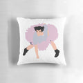Ace Ventura: Pet Detective Jim Carrey themed throw pillow with character graphics