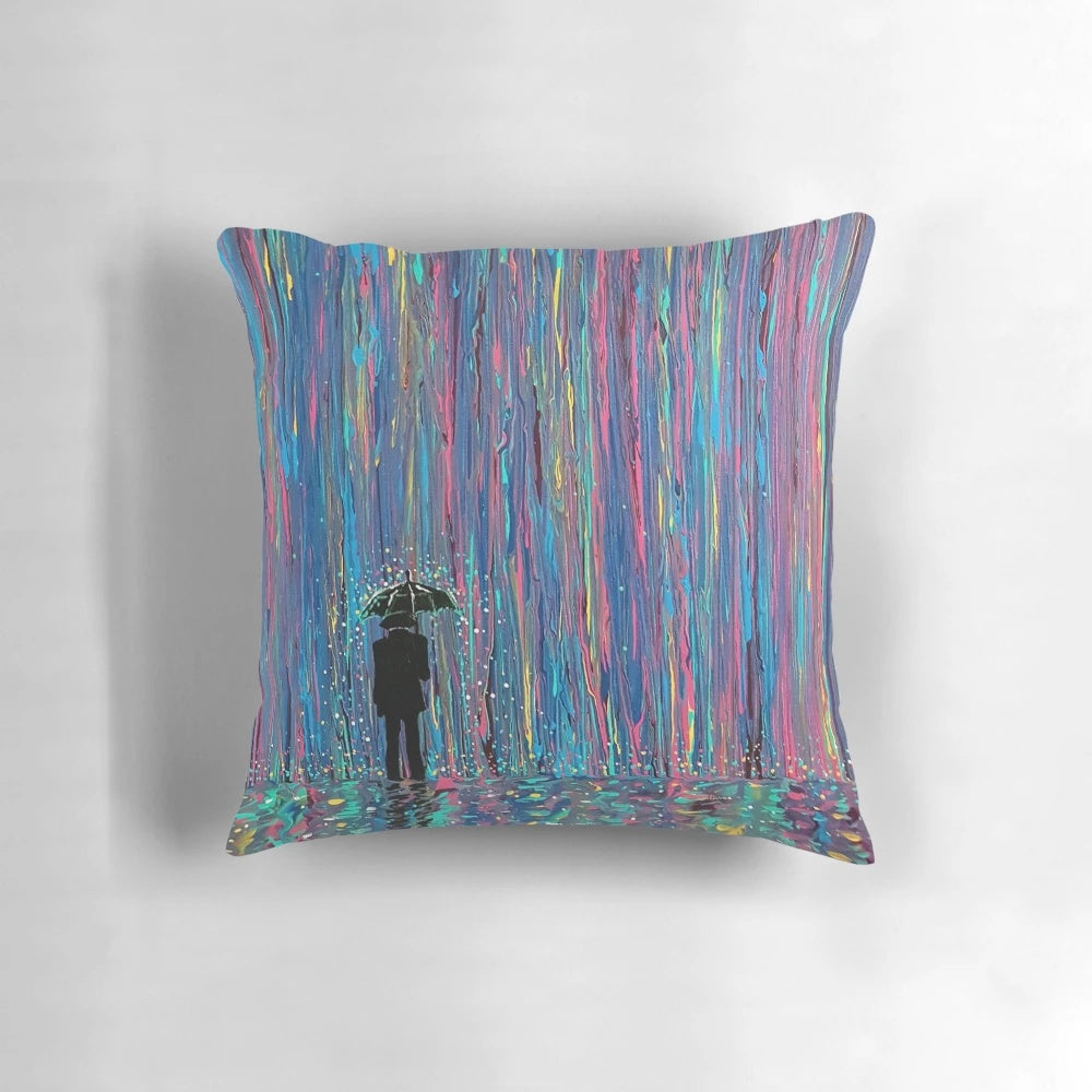 Acid Rain Decorative Pillow for Bedroom and Home Decor