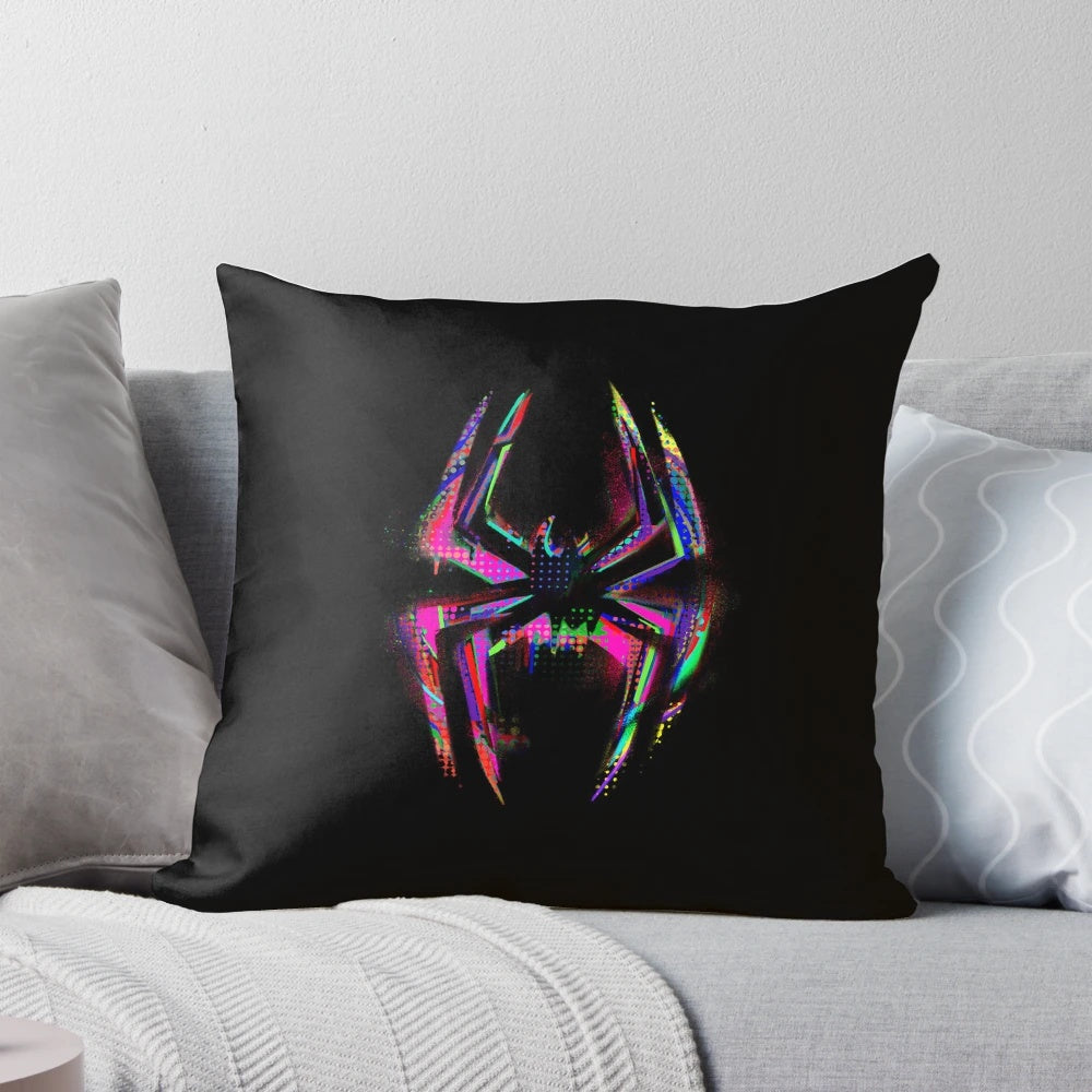 Across The Spider-Verse - Miles Morales Spider-Man Pillow with Spider-Verse Logo