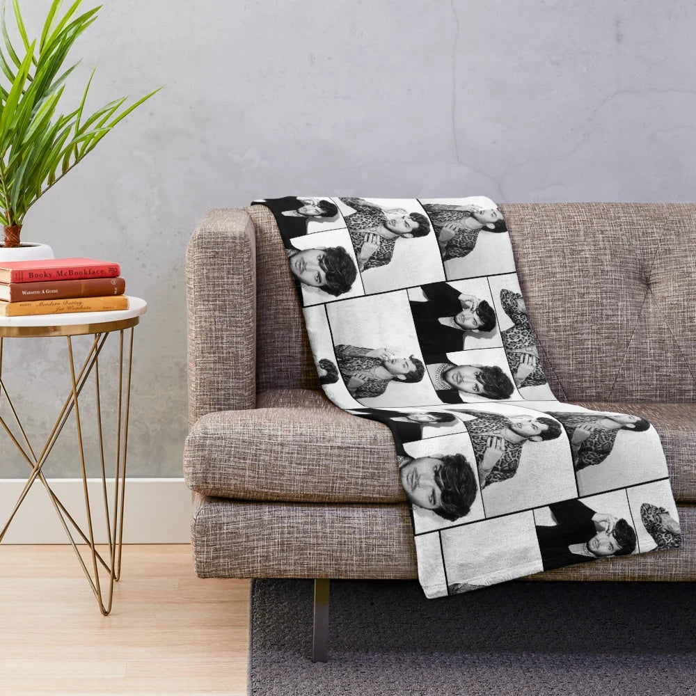 Adam Lambert Inspired Plush Blanket