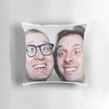 Ade Edmondson and Rik Mayall inspired pillow cover featuring characters from the popular TV series Bottom