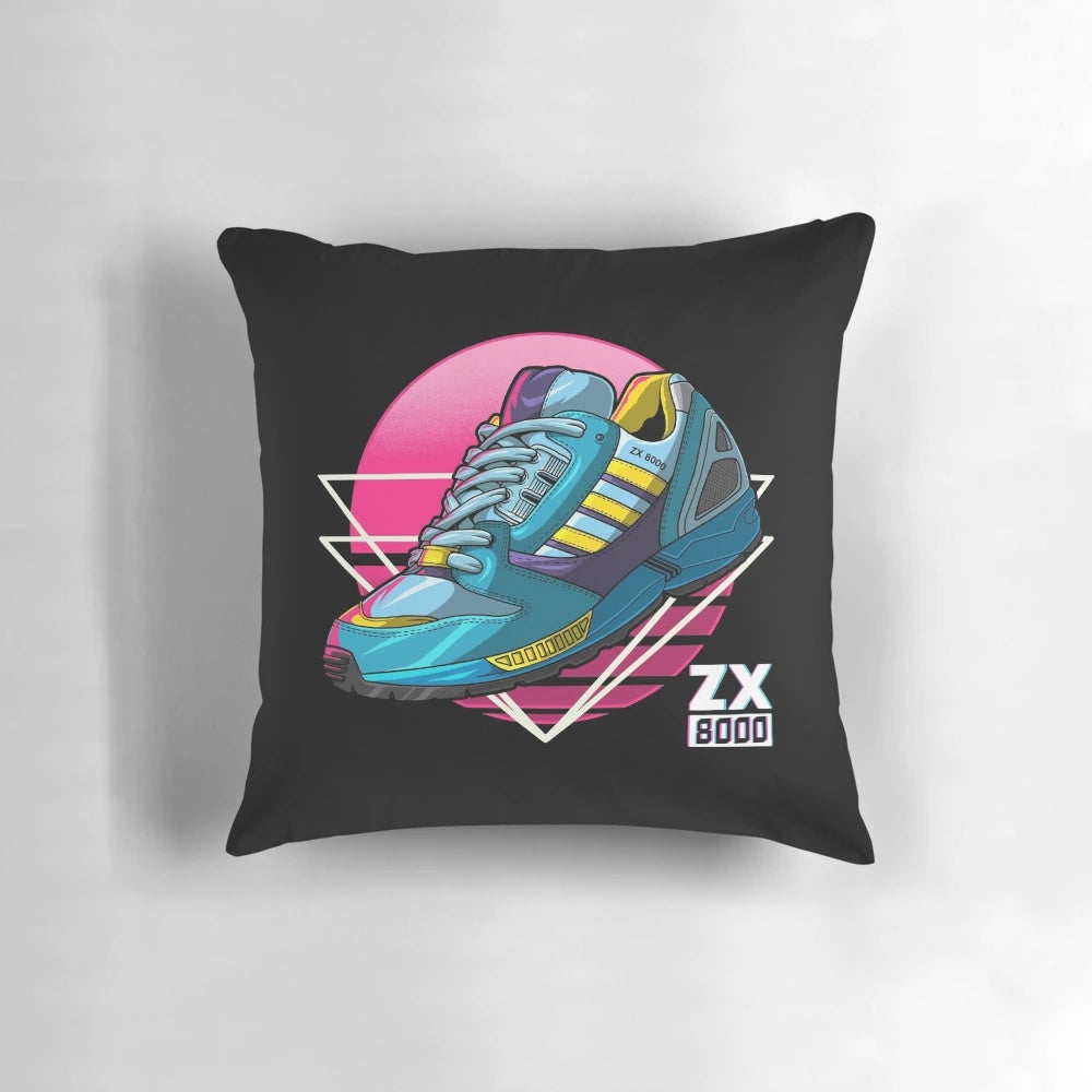Adidas ZX 8000 retro-style sneaker in aqua blue color