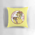 Adine, a dragon-like character from the visual novel "Angels with Scaly Wings", featured on a cozy decorative pillow.