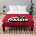 Adirondack Thunder inspired plush blanket for kids and adults