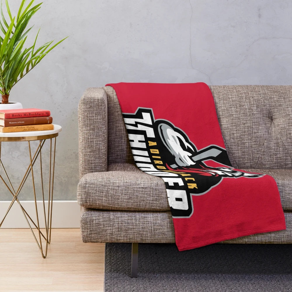 Adirondack Thunder inspired plush blanket for kids and adults