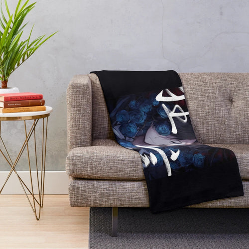 Ado album cover inspired plush blanket with cozy and soft design