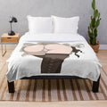 2B Plush Blanket - Soft and Cozy Nier Automata Merchandise