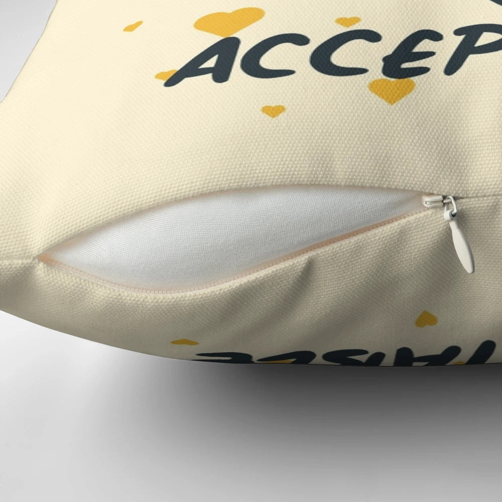 Colorful throw pillow featuring the characters Finn and Jake from the popular animated series Adventure Time.