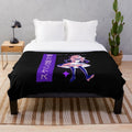 Soft and cuddly anime girl plush blanket with kawaii design