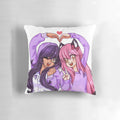 Soft and plush Aphmau cat pillow with a whimsical design, perfect for any Aphmau fan or anime enthusiast.