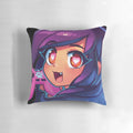 Cozy Aphmau-themed plush pillow for gaming enthusiasts