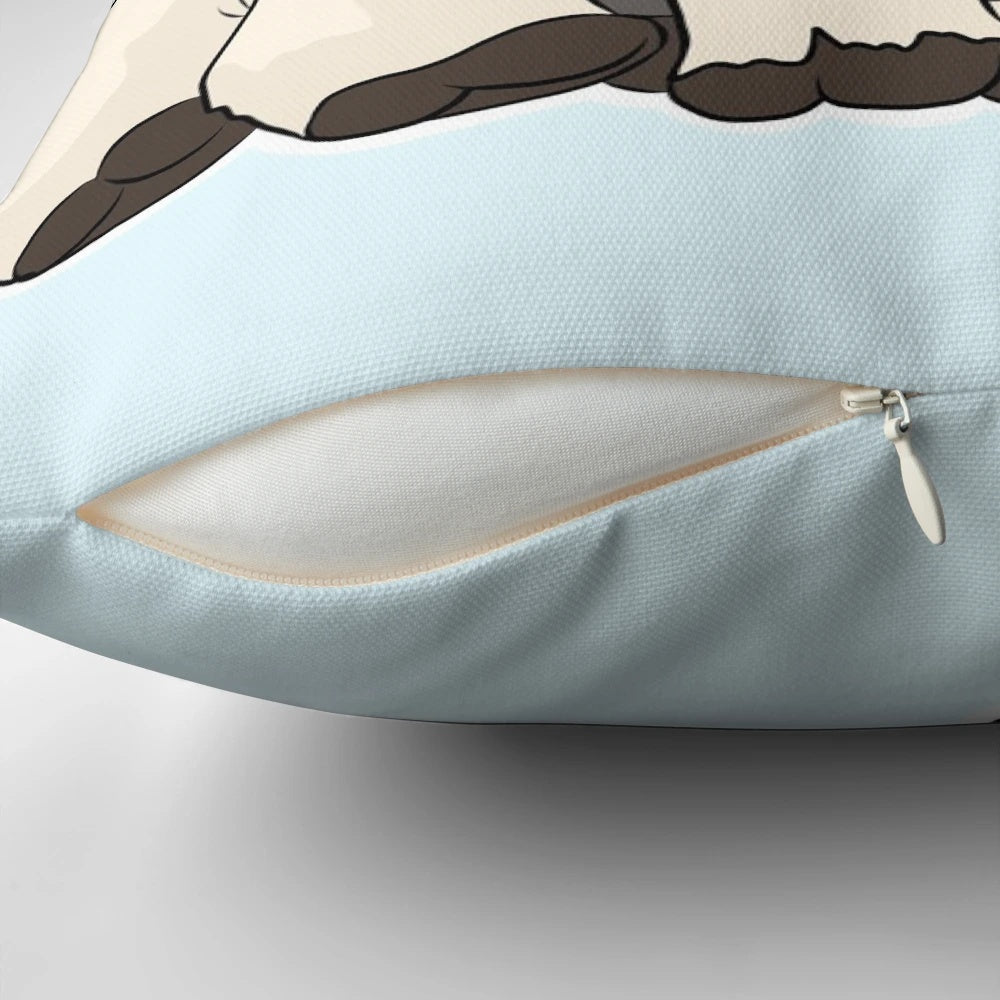 Soft and plush Appa pillow from the popular anime series Avatar the Last Airbender