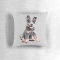 Soft, cuddly Australian Cattle Dog Blue Heeler puppy pillow