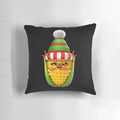 Cute and cuddly baby Christmas corn pillow with a kawaii design and festive holiday attire