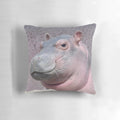 Soft and cuddly Pillow featuring the adorable baby hippo, Fritz, from the Cincinnati Zoo and Botanical Garden.