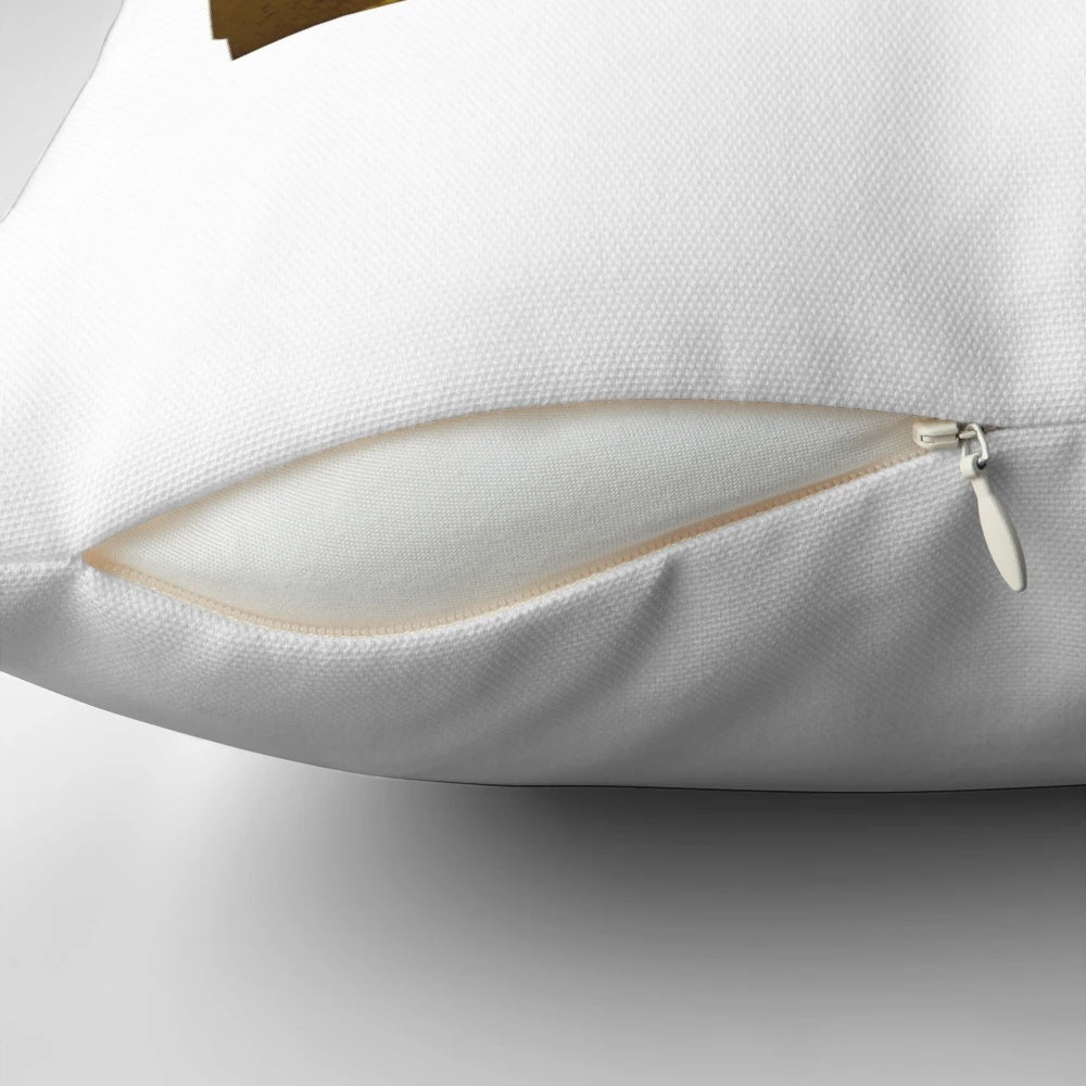 Soft, plush pillow featuring a silhouette of a cute baby, inspired by characters from Star Wars and Marvel
