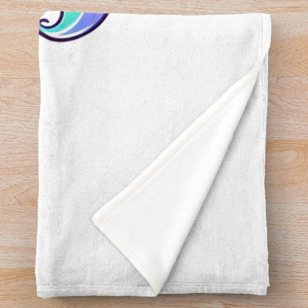 Cute baby unicorn plush blanket